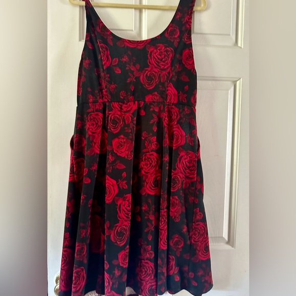 torrid Dresses & Skirts - Torrid Black and Red Floral Dress